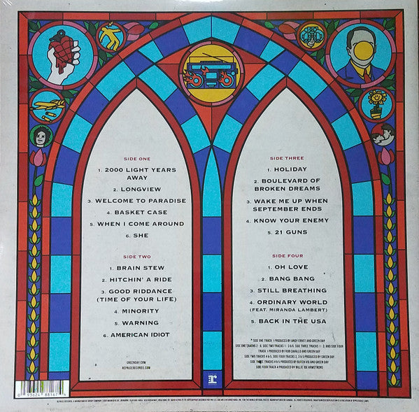 Green Day : Greatest Hits: God's Favorite Band (LP,Compilation,Reissue,Repress)