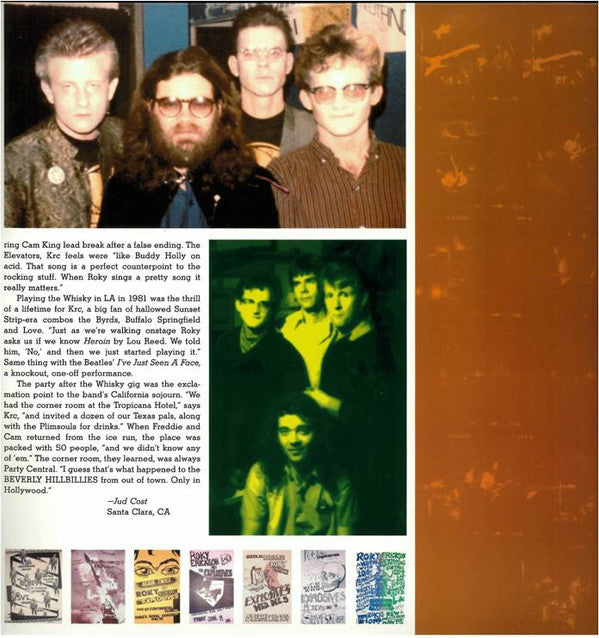 Roky Erickson And Explosives, The : Halloween (Recorded Live 1979-81) (LP,Album)