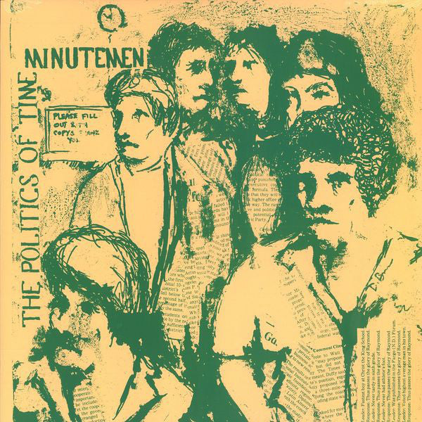 Minutemen : The Politics Of Time (LP,Album,Repress)