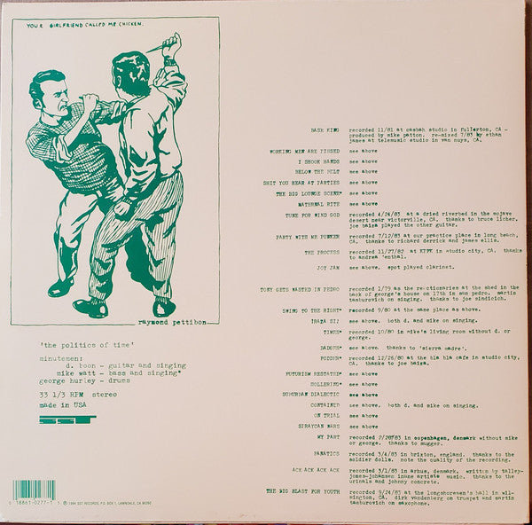 Minutemen : The Politics Of Time (LP,Album,Repress)