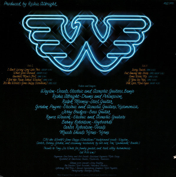 Waylon Jennings : What Goes Around Comes Around (LP,Album,Stereo)