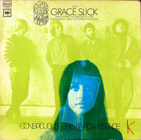 Great Society, The With Grace Slick : Conspicuous Only In Its Absence (LP,Album,Stereo)