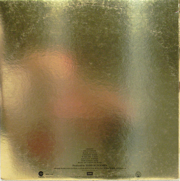 Grand Funk Railroad : We're An American Band (LP,Album)