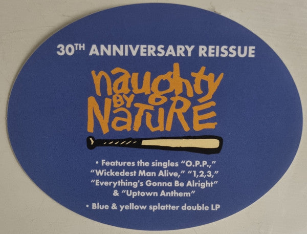 Naughty By Nature : Naughty By Nature (LP,Album,Reissue)