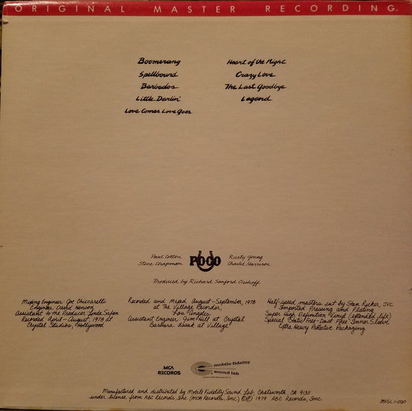Poco (3) : Legend (LP,Album,Limited Edition,Remastered,Stereo)