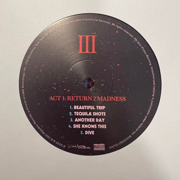Kid Cudi : Man On The Moon III: The Chosen (LP,Album,Stereo)