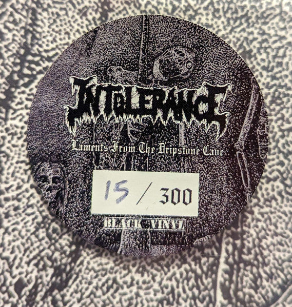 Intolerance (6) : Laments From The Dripstone Cave (12",EP,Limited Edition,Numbered)