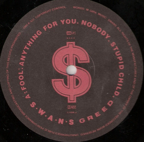 Swans : Greed (LP,Album)
