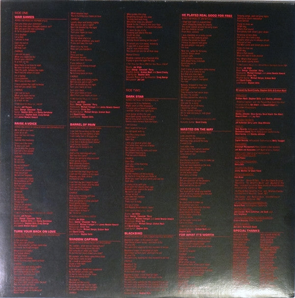 Crosby, Stills & Nash : Allies (LP,Album)