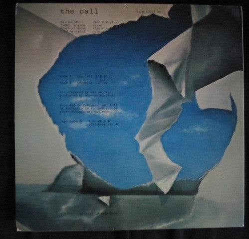 Mal Waldron : The Call (LP,Album,Stereo)