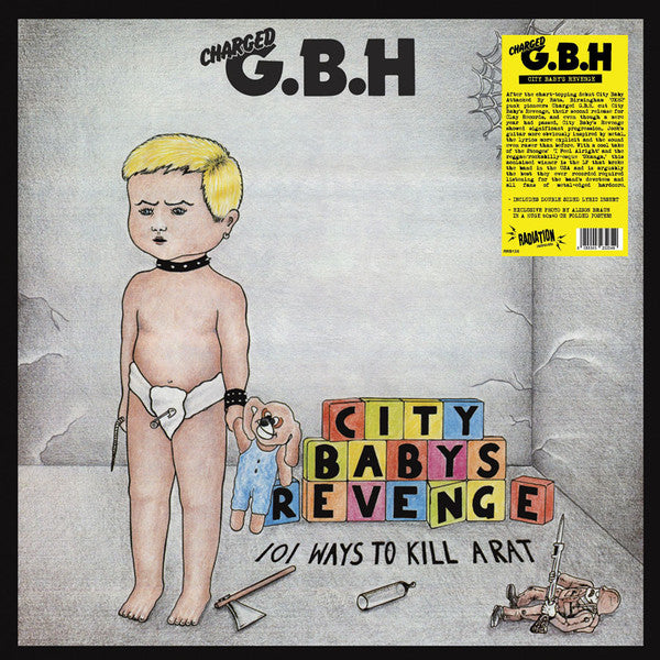 G.B.H. : City Baby's Revenge (LP,Album,Limited Edition,Reissue)