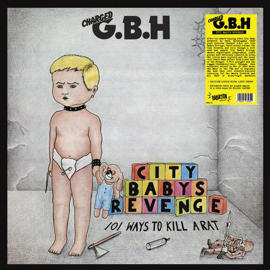 G.B.H. : City Baby's Revenge (LP,Album,Limited Edition,Reissue)
