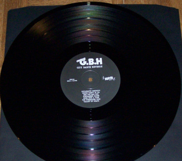 G.B.H. : City Baby's Revenge (LP,Album,Limited Edition,Reissue)