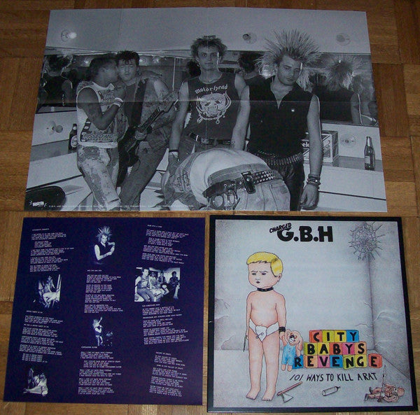 G.B.H. : City Baby's Revenge (LP,Album,Limited Edition,Reissue)