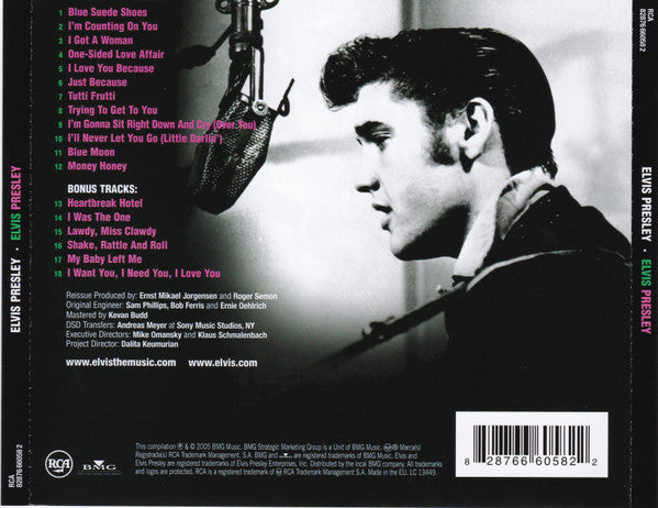 Elvis Presley : Elvis Presley (Album,Reissue,Remastered,Mono)