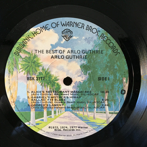 Arlo Guthrie : The Best Of Arlo Guthrie (LP,Compilation)