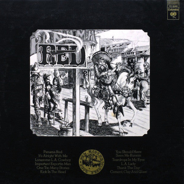 New Riders Of The Purple Sage : The Adventures Of Panama Red (Album,LP,Reissue)