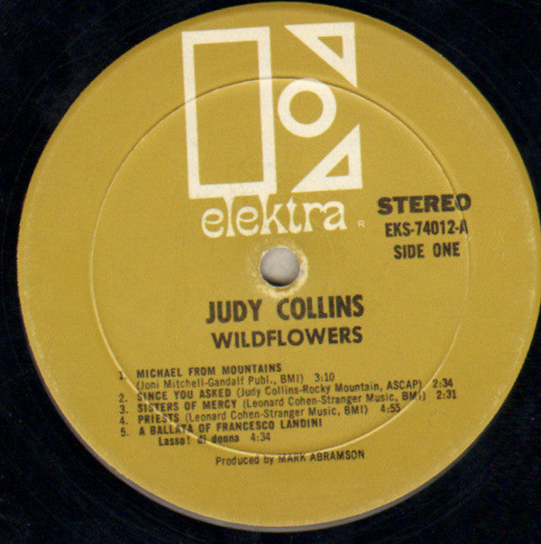 Judy Collins : Wildflowers (LP,Album,Stereo)