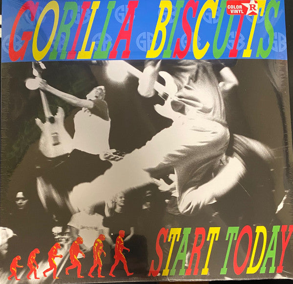 Gorilla Biscuits : Start Today (LP,Album,Repress)