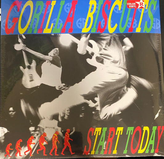 Gorilla Biscuits : Start Today (LP,Album,Repress)