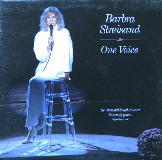 Barbra Streisand : One Voice (LP,Album,Stereo)