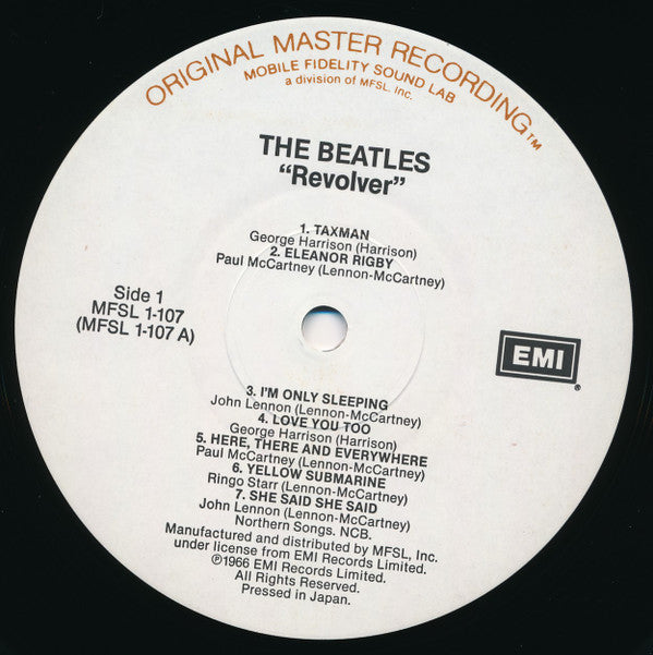 Beatles, The : Revolver (LP,Album,Limited Edition,Reissue,Remastered)