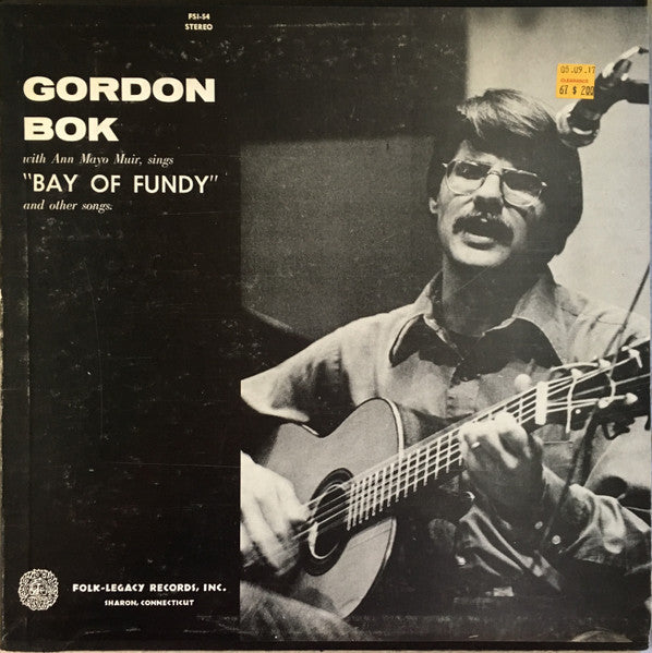Gordon Bok : Bay Of Fundy (LP,Album,Stereo)