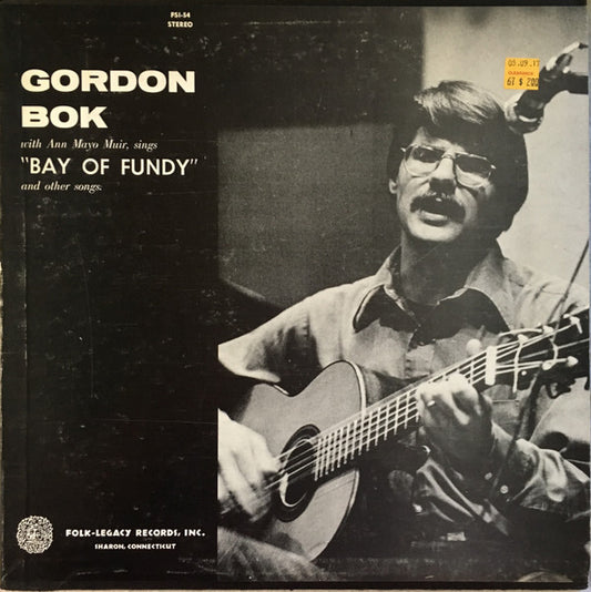 Gordon Bok : Bay Of Fundy (LP,Album,Stereo)