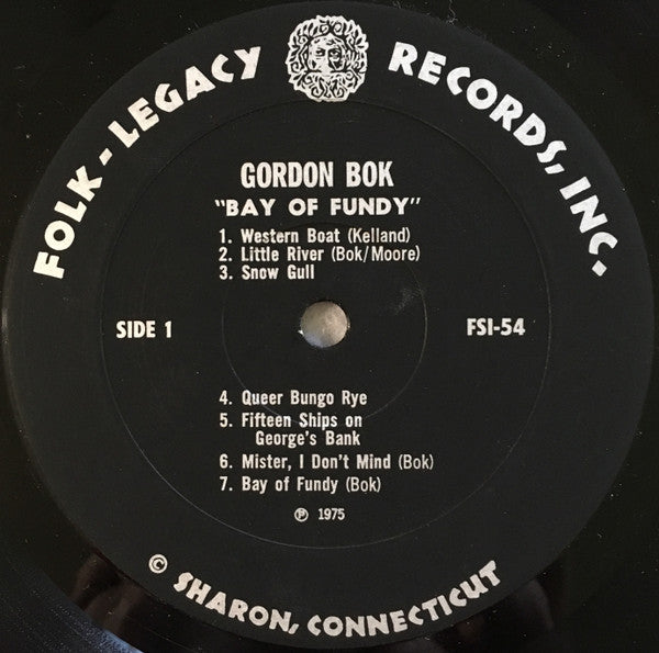 Gordon Bok : Bay Of Fundy (LP,Album,Stereo)