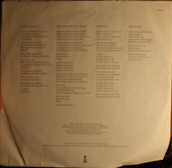 U2 : Boy (LP,Album,Club Edition,Reissue)