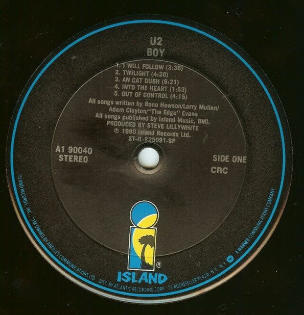 U2 : Boy (LP,Album,Club Edition,Reissue)