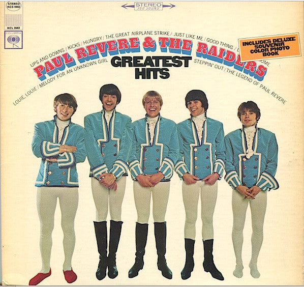 Paul Revere & The Raiders : Paul Revere & The Raiders' Greatest Hits (LP,Stereo,Compilation)