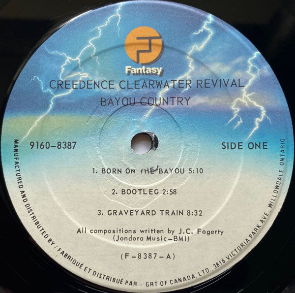 Creedence Clearwater Revival : Bayou Country (LP,Album,Reissue,Stereo)