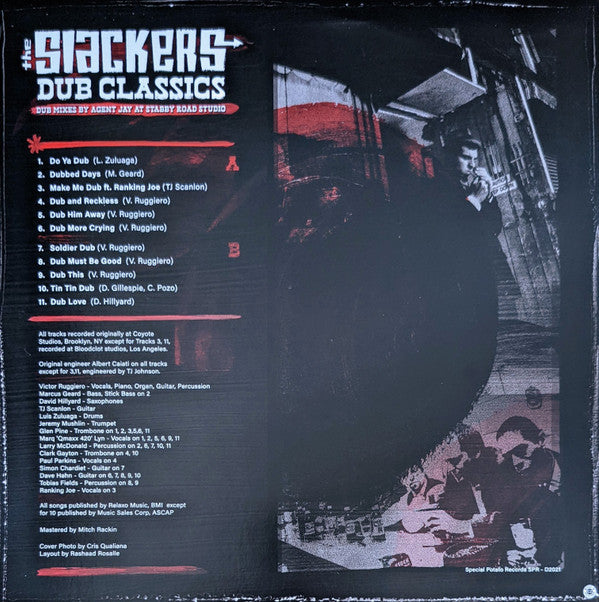 Slackers, The : Dub Classics (LP,Album,Limited Edition,Stereo)