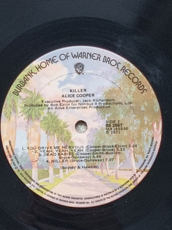 Alice Cooper : Killer (LP,Album)