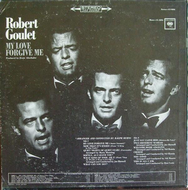 Robert Goulet : My Love Forgive Me (LP,Album,Stereo)