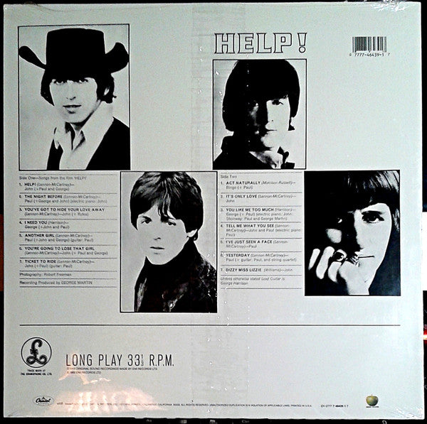 Beatles, The : Help! (LP,Album,Limited Edition,Reissue,Stereo)