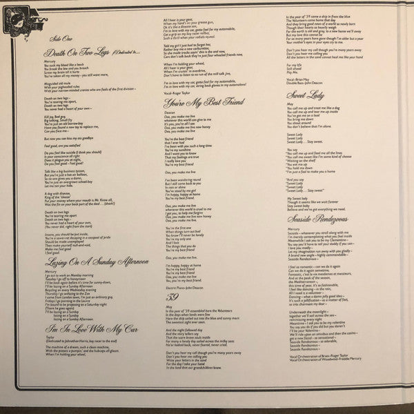 Queen : A Night At The Opera (LP,Album,Reissue,Remastered,Repress)