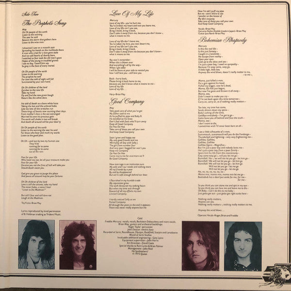 Queen : A Night At The Opera (LP,Album,Reissue,Remastered,Repress)