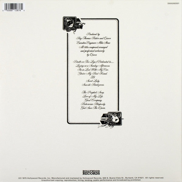 Queen : A Night At The Opera (LP,Album,Reissue,Remastered,Repress)