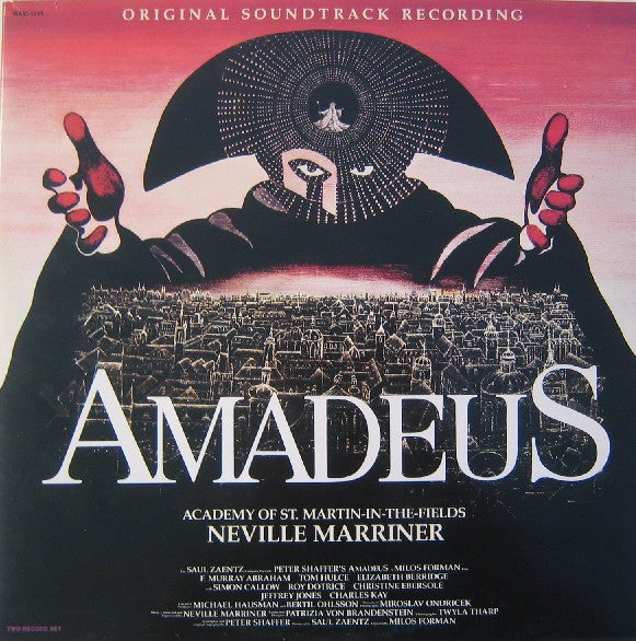 Wolfgang Amadeus Mozart - Sir Neville Marriner, Academy Of St. Martin-in-the-Fields, The : Amadeus (Original Soundtrack Recording) (LP,Album)