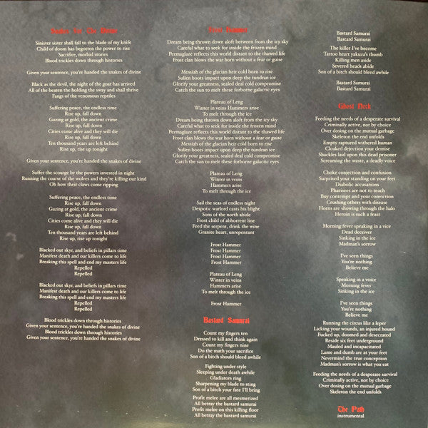 High On Fire : Snakes For The Divine (LP,Limited Edition,Repress)