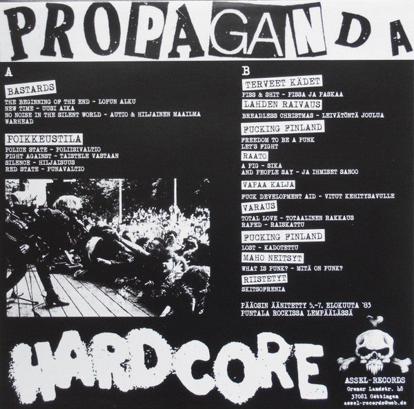 Various : Propaganda Live (LP,Album,Sampler,Reissue)