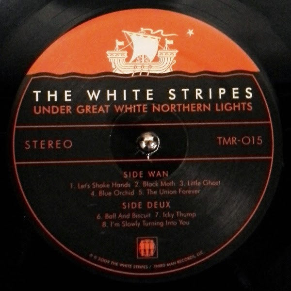 White Stripes, The : Under Great White Northern Lights (LP,Album)