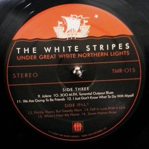 White Stripes, The : Under Great White Northern Lights (LP,Album)