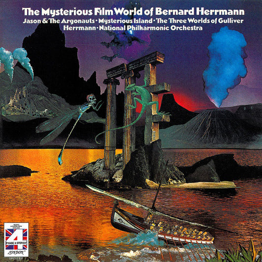 Bernard Herrmann · National Philharmonic Orchestra : The Mysterious Film World Of Bernard Herrmann (LP,Album)