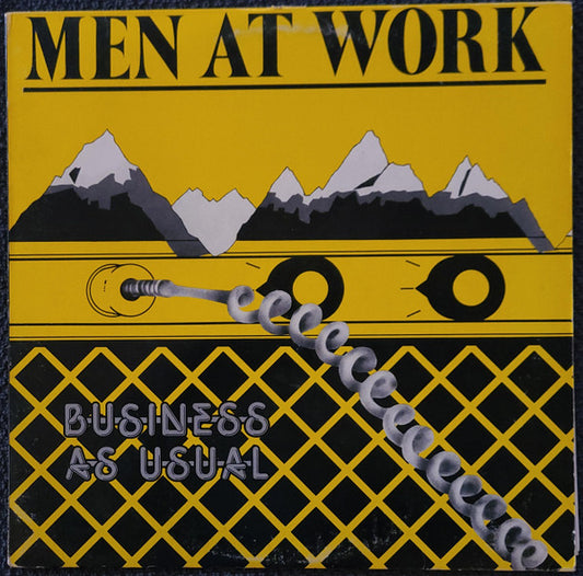 Men At Work : Business As Usual (LP,Album,Stereo)