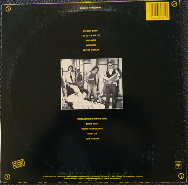 Men At Work : Business As Usual (LP,Album,Stereo)