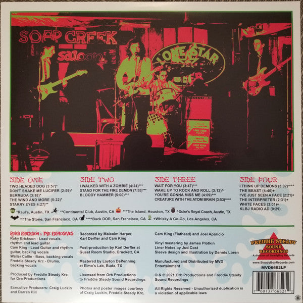 Roky Erickson And Explosives, The : Halloween (LP)