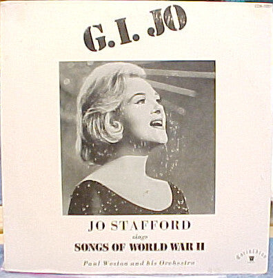Jo Stafford With Paul Weston And His Orchestra : G. I. Jo (LP,Album,Compilation)